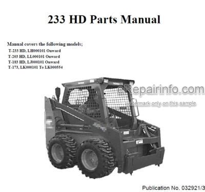 thomas 233 skid steer parts|thomas skid steer parts.